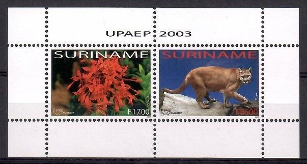 Znaczek Surinam 2003 Mi bl 91 Czyste **