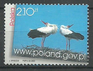 Znaczek Polska 2003 Mi 4078 Fi 3928 Czyste **