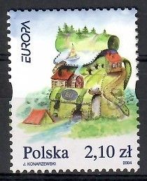 Znaczek Polska 2004 Mi 4106 Fi 3956 Czyste **