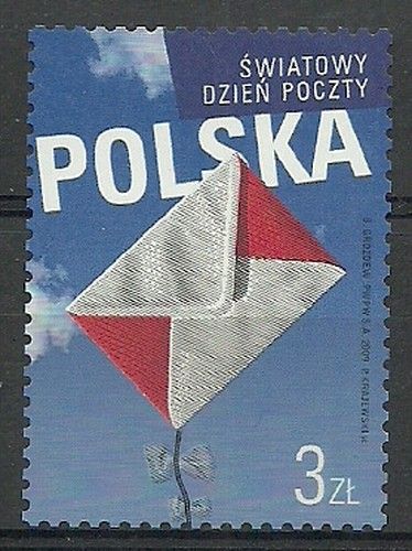 Znaczek Polska 2009 Mi 4455 Fi 4305 Czyste **