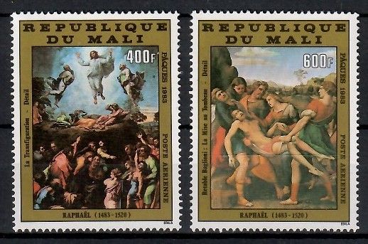 Znaczek Mali 1983 Mi 952-953 Czyste **
