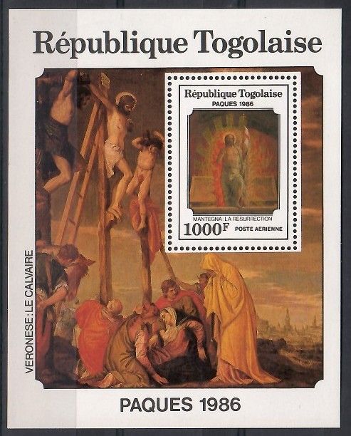 Znaczek Togo 1986 Mi bl 285 Czyste **