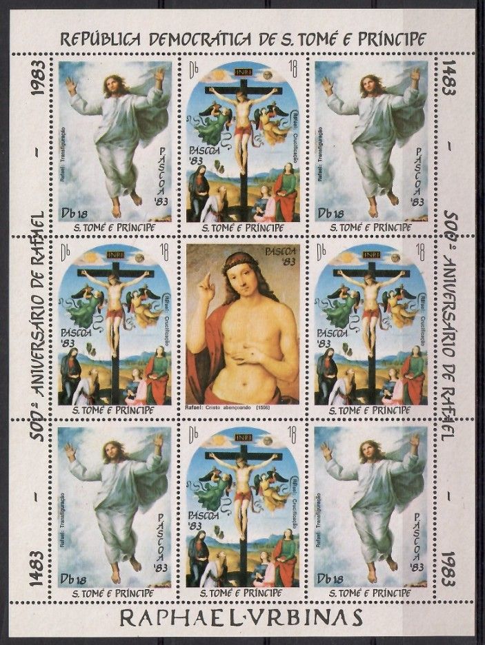 Znaczek Wyspy Św. Tomasza i Książęca 1983