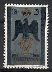 Znaczek Liechtenstein 1956 Mi 347 Czyste **