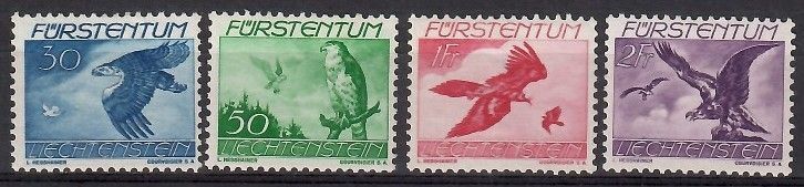 Znaczek Liechtenstein 1939