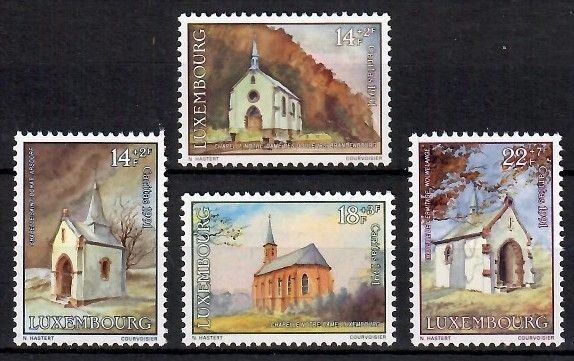 Znaczek Luksemburg 1991 Mi 1284-1287 Czyste **