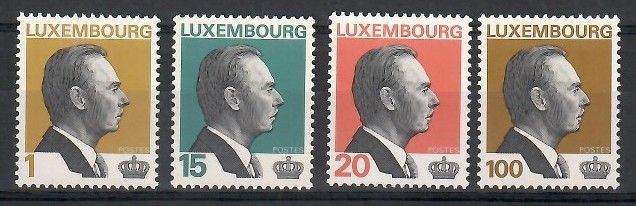 Znaczek Luksemburg 1994 Mi 1334-1337 Czyste **