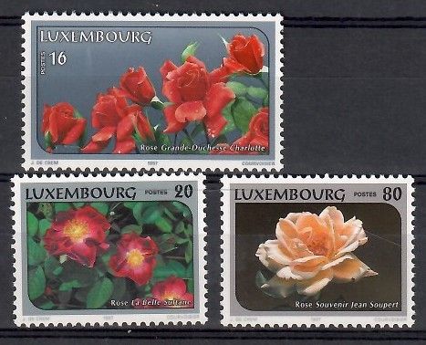 Znaczek Luksemburg 1997 Mi 1411-1413 Czyste **