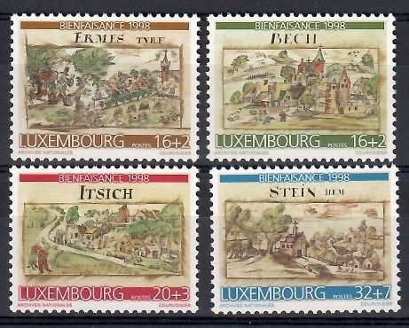 Znaczek Luksemburg 1998 Mi 1460-1463 Czyste **