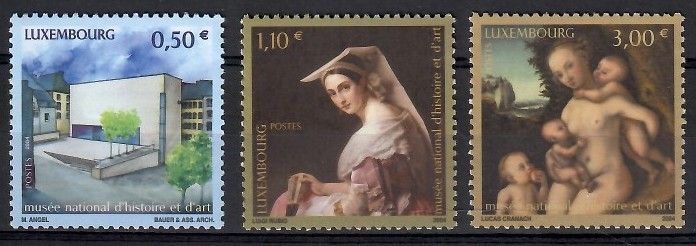 Znaczek Luksemburg 2004 Mi 1646-1648 Czyste **