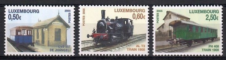 Znaczek Luksemburg 2005 Mi 1670-1672 Czyste **