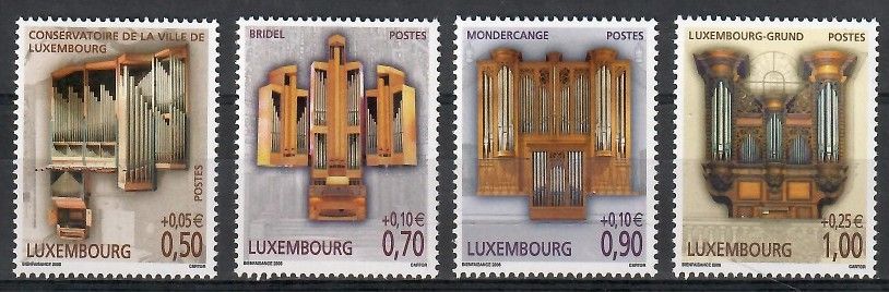 Znaczek Luksemburg 2006 Mi 1724-1727 Czyste **