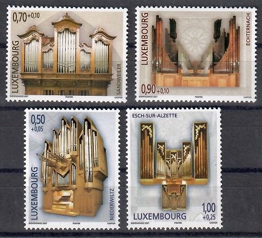 Znaczek Luksemburg 2007 Mi 1765-1768 Czyste **