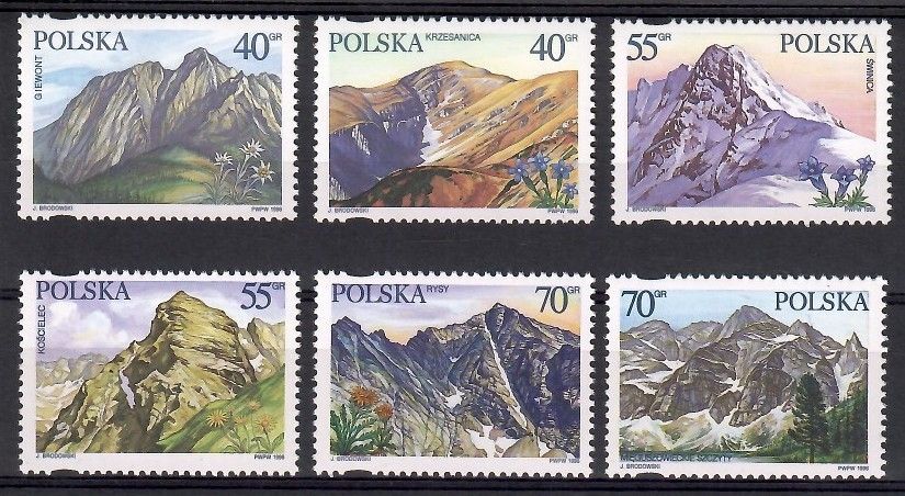 Znaczek Polska 1996