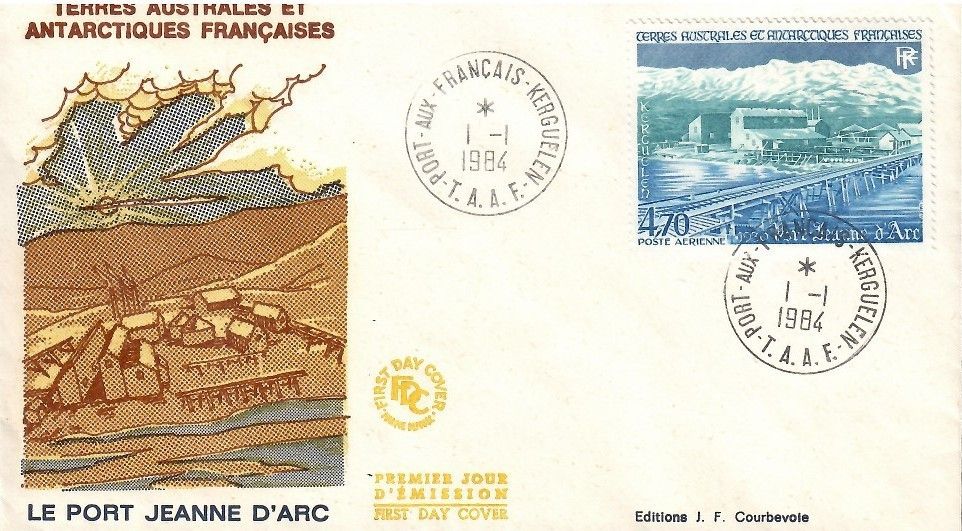 Znaczek TAAF 1984