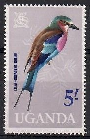 Znaczek Uganda 1965