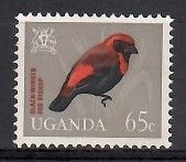 Znaczek Uganda 1965