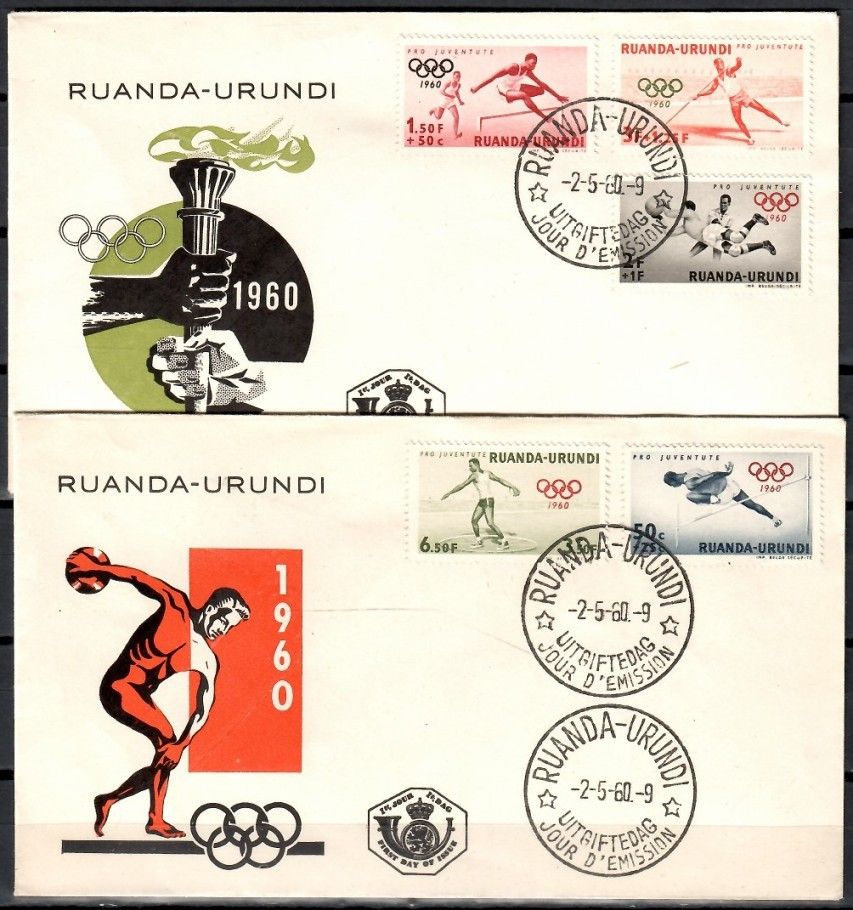 Znaczek Ruanda-Urundi 1960