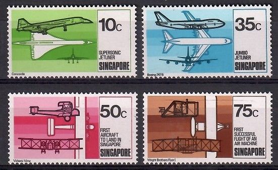 Znaczek Singapur 1978 Mi 318-321 Czyste **