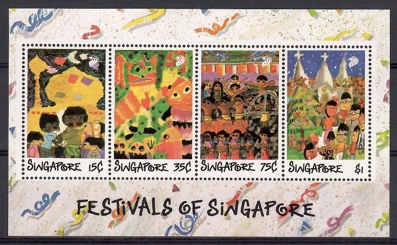 Znaczek Singapur 1989 Mi bl 22 Czyste **