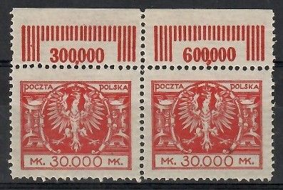 Znaczek Polska 1924 Mi 193 Fi 174 Czyste **