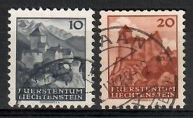 Znaczek Liechtenstein 1943