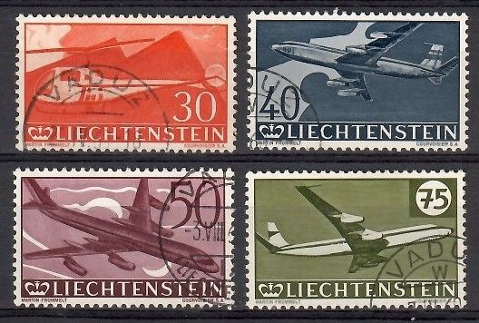 Znaczek Liechtenstein 1960