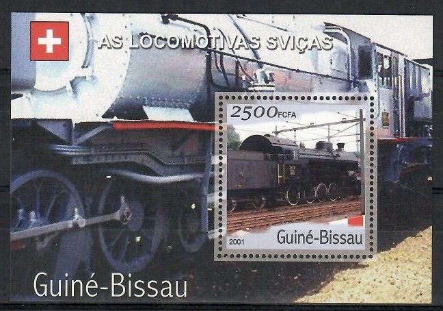 Znaczek Gwinea Bissau 2001 Mi bl359 Czyste **