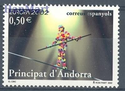 Znaczek Andora (hiszpańska) 2002 Mi 290 Czyste **