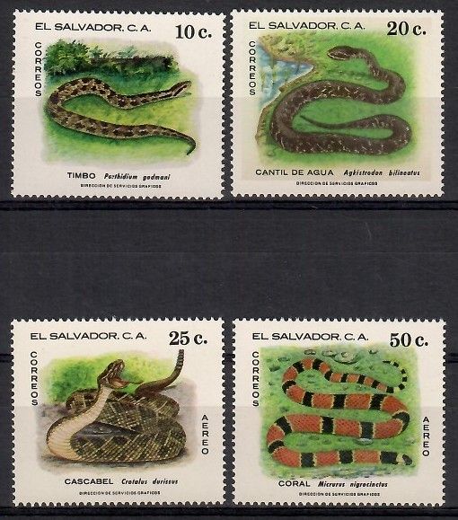 Znaczek Salwador 1980 Mi 1326-1329 Czyste **