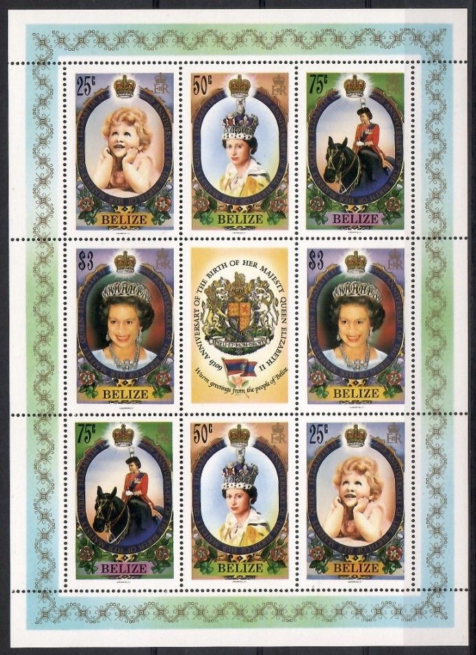 Znaczek Belize 1986 Mi 868-871 Czyste **