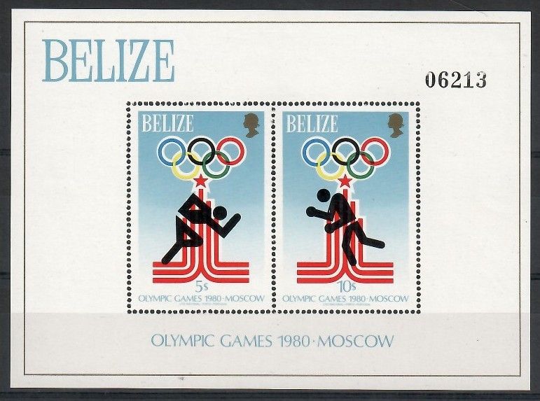 Znaczek Belize 1979 Mi bl 10 Czyste **