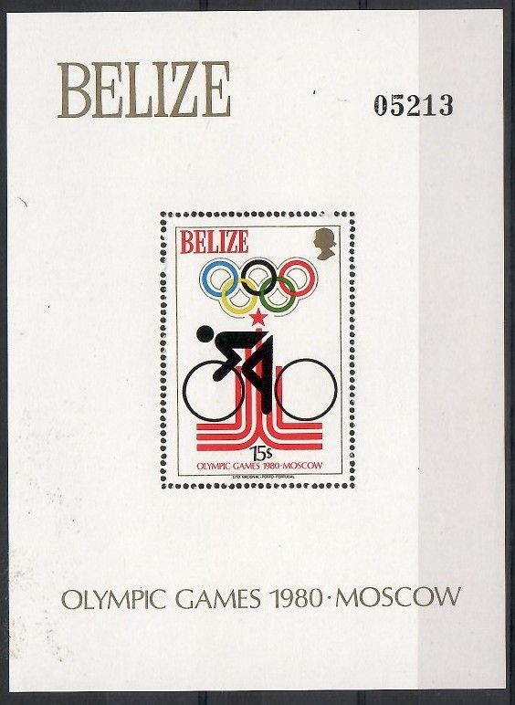 Znaczek Belize 1979 Mi bl 11 Czyste **