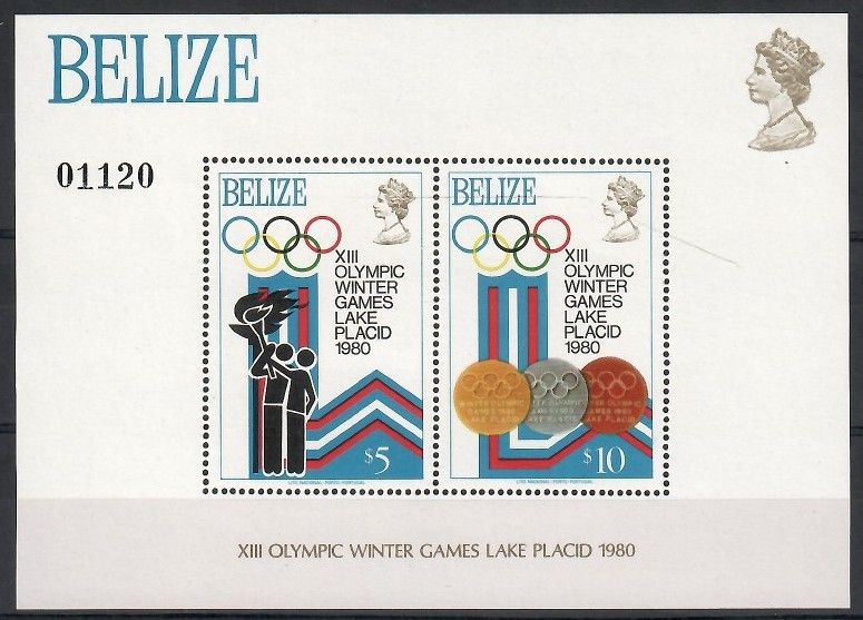 Znaczek Belize 1979 Mi bl 12 Czyste **