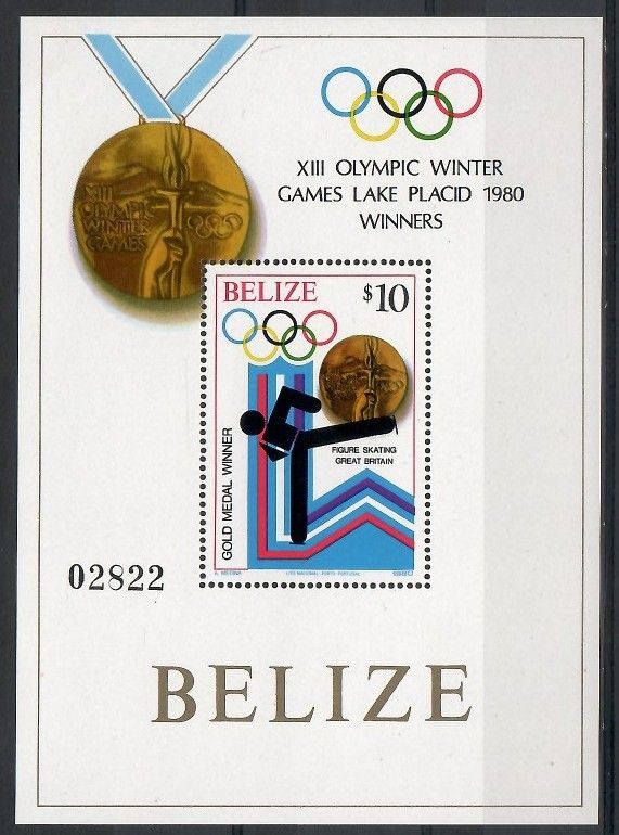 Znaczek Belize 1980 Mi bl 21 Czyste **