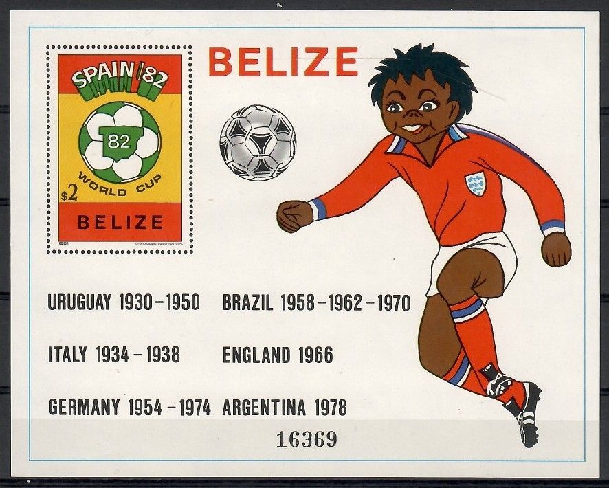 Znaczek Belize 1981 Mi bl45 Czyste **