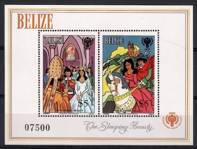 Znaczek Belize 1980 Mi bl 23 Czyste **
