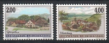 Znaczek Liechtenstein 1998 Mi 1177-1178 Czyste **