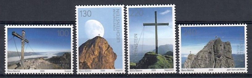 Znaczek Liechtenstein 2009 Mi 1514-1517 Czyste **