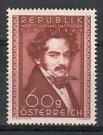 Znaczek Austria 1950 Mi 948 Czyste **