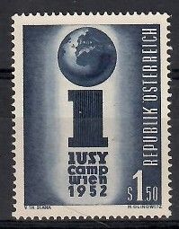 Znaczek Austria 1952 Mi 974 Czyste **