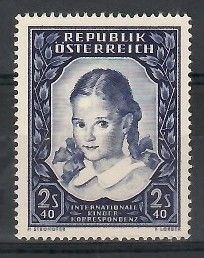 Znaczek Austria 1952 Mi 976 Czyste **
