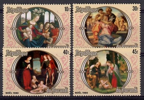 Znaczek Burundi 1981 Mi 1558-1561 Czyste **