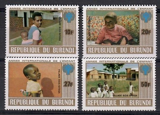 Znaczek Burundi 1979 Mi 1497-1500 Czyste **