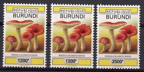 Znaczek Burundi 2007 Mi 1908-1910 Czyste **