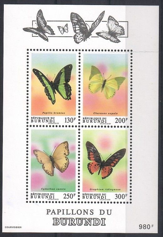 Znaczek Burundi 1993 Mi bl 134 Czyste **