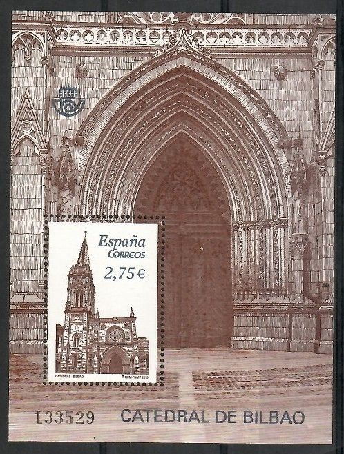 Znaczek Hiszpania 2010 Mi bl 191 Czyste **