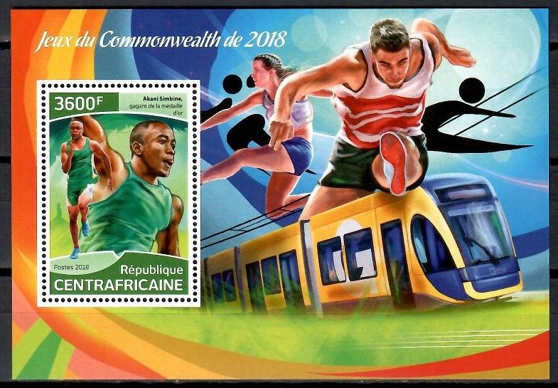 Znaczek Republika Środkowoafrykańska 2018