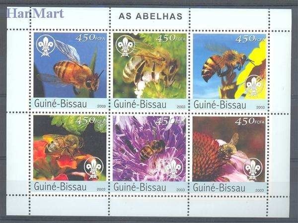 Znaczek Gwinea Bissau 2003 Mi 2636-2641 Czyste **