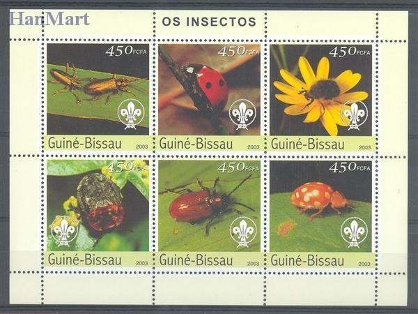 Znaczek Gwinea Bissau 2003 Mi 2630-2635 Czyste **